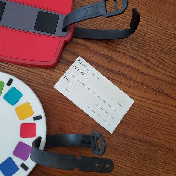 View Master Suitcase Tags Bag Labels Luggage Tags - Picture 2 of 9